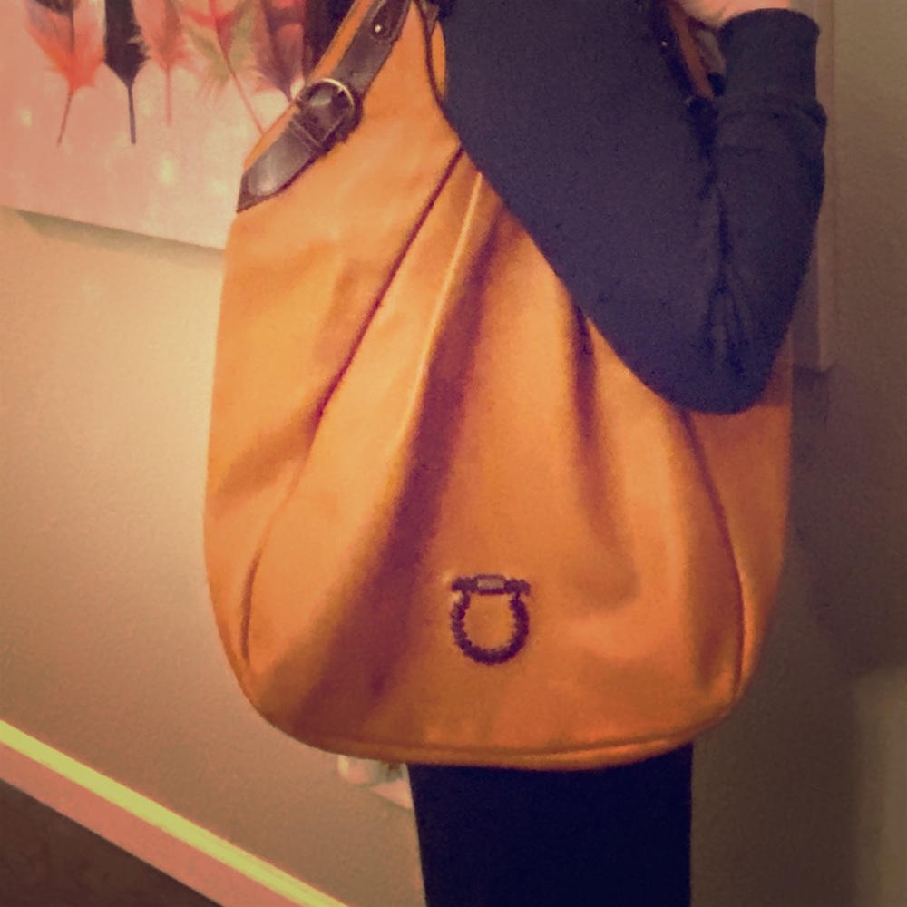 Authentic Ferragamo hobo bag